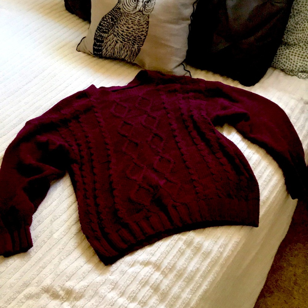 Cozy purps pullover